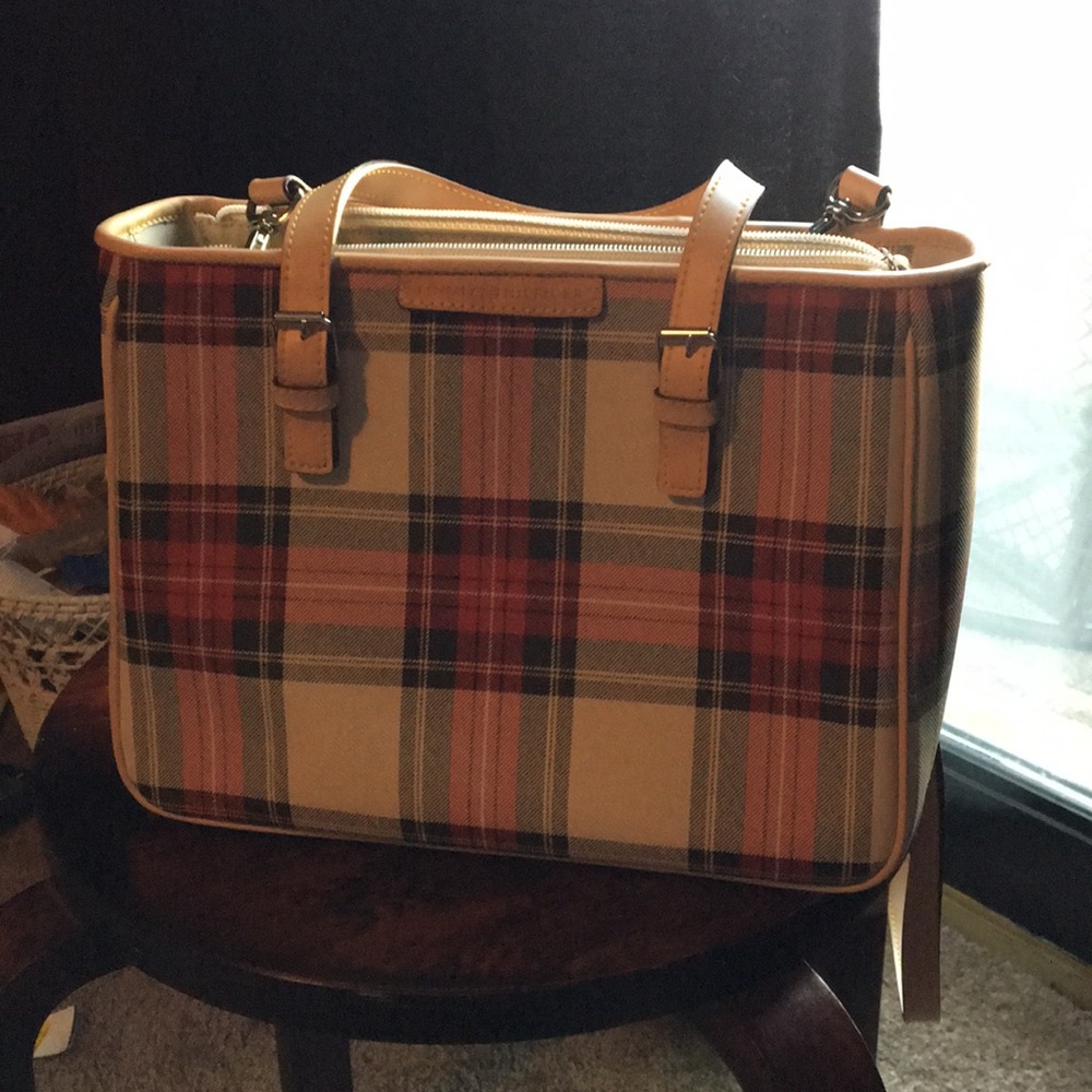 Plaid Tommy Hilfiger purse
